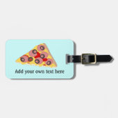 Étiquette À Bagage Customize Pizza Slice graphic (Devant horizontal)