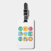 Étiquette À Bagage Cute animal récompensé Motivational Étiquette de c (Devant Vertical)