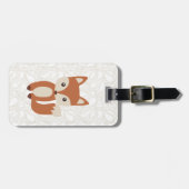 Étiquette À Bagage Cute Baby Fox (Devant horizontal)