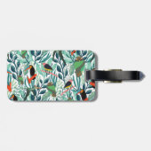 Étiquette À Bagage Cute Birds (Dos horizontal)