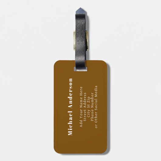 Étiquette À Bagage Cute Butterflies Pattern Seamless Background (Dos Vertical)