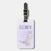 Cute Gray Tyrannosaure Rex Dinosaur Toy