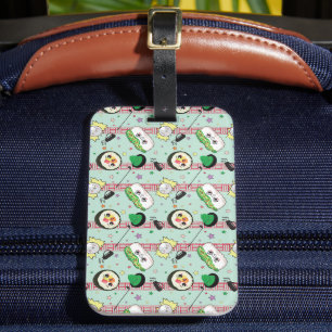 Étiquette À Bagage Cute Japonais Sushi Lover Motif de golf