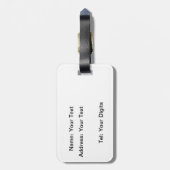 Étiquette À Bagage Cute Kawaii Lime (Dos Vertical)