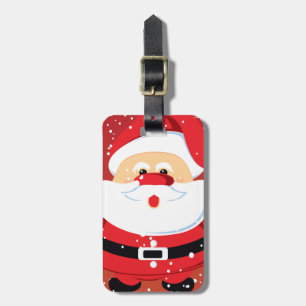 Étiquette À Bagage Cute Noël du Père Noël