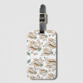 Étiquette À Bagage cute squirrel on luggage tag (Devant Vertical)