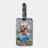 Étiquette À Bagage Cute Terrier (Dos Vertical)