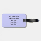 Étiquette À Bagage CV étiquette drôle de bagage de grenouille (Dos horizontal)
