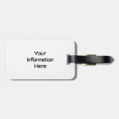 Étiquette À Bagage Cyberdragon (Dos horizontal)