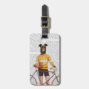 Étiquette À Bagage Cycliste Greyhound