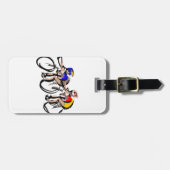 Étiquette À Bagage cyclistes (Devant horizontal)