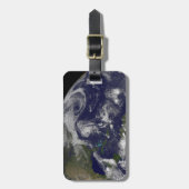 Étiquette À Bagage Cyclones Tropicaux Katia, Lee, Maria Et Nate. (Devant Vertical)