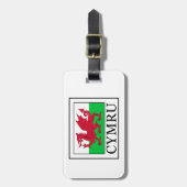 Étiquette À Bagage Cymru (Devant Vertical)
