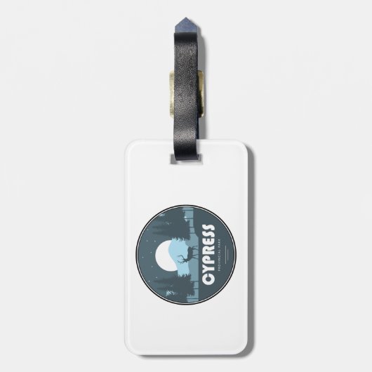 Étiquette À Bagage Cypress Provincial Park Deer (Dos Vertical)