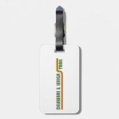 Étiquette À Bagage D&L Trail Pennsylvanie (Dos Vertical)