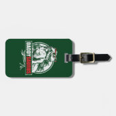 Étiquette À Bagage DaddySaurus T-rex Dinosaur Drôle Fête des pères (Devant horizontal)