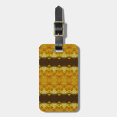 Étiquette À Bagage Daffodil Ikat 14 (Devant Vertical)