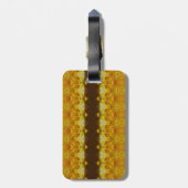 Étiquette À Bagage Daffodil Ikat 14 (Dos Vertical)