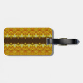 Étiquette À Bagage Daffodil Ikat 14 (Dos horizontal)