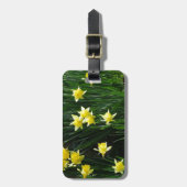 Étiquette À Bagage Daffodiques de printemps (Devant Vertical)