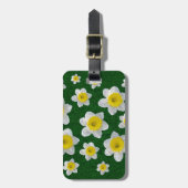 Étiquette À Bagage Daffodiques de printemps (Devant Vertical)