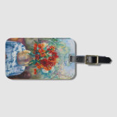 Étiquette À Bagage Dahlias, Saint-Tropez | Henri Manguin (Devant Horizontal)