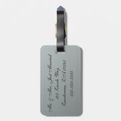 Étiquette À Bagage Daisées d'été (Dos Vertical)