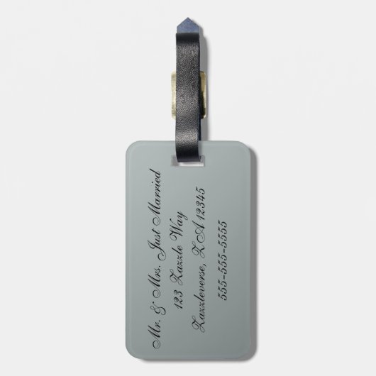 Étiquette À Bagage Daisées d'été (Dos Vertical)