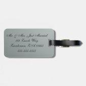 Étiquette À Bagage Daisées d'été (Dos horizontal)