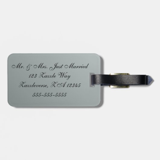 Étiquette À Bagage Daisées d'été (Dos horizontal)