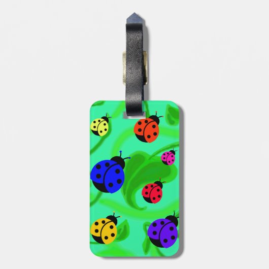 Étiquette À Bagage "Dames " (Dos Vertical)