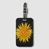 Étiquette À Bagage Dandelion Flower bc ltcnm (Devant Vertical)