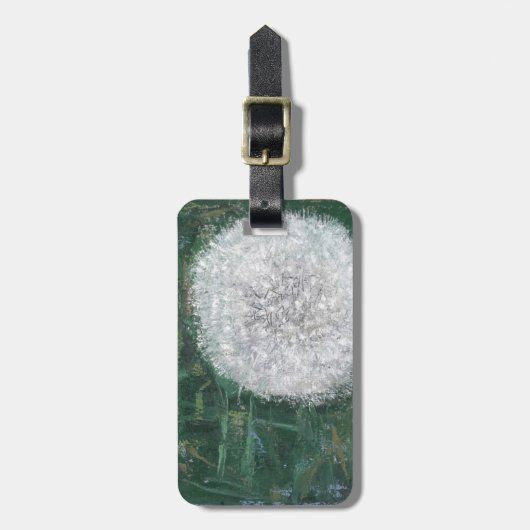 Étiquette À Bagage Dandelion Head 2008 (Devant Vertical)