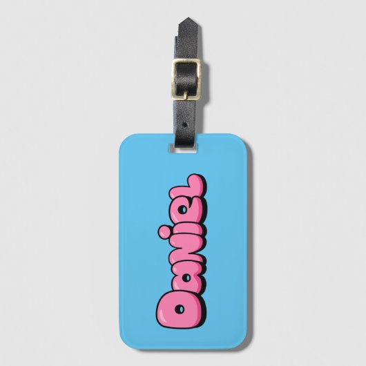 Étiquette À Bagage Daniel (Devant Vertical)