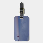 Étiquette À Bagage Dans Le Ciel (Devant Vertical)