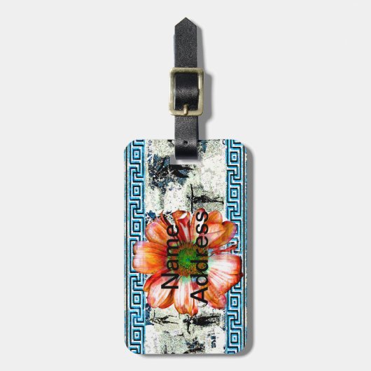 Étiquette À Bagage Danse ancienne (Devant Vertical)