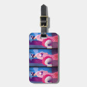 Étiquette À Bagage Danse Geisha (Devant Vertical)