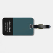 Étiquette À Bagage Danse I de dahlia (Dos horizontal)