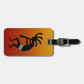 Étiquette À Bagage Danses de conception sud-ouest Kokopelli (Devant horizontal)