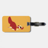 Étiquette À Bagage Danseur flamenco (Dos horizontal)