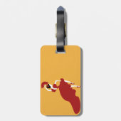 Étiquette À Bagage Danseur flamenco (Dos Vertical)