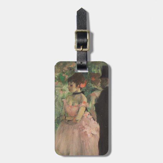 Étiquette À Bagage Danseurs d'Edgar Degas | à l'arrière plan, (Devant Vertical)