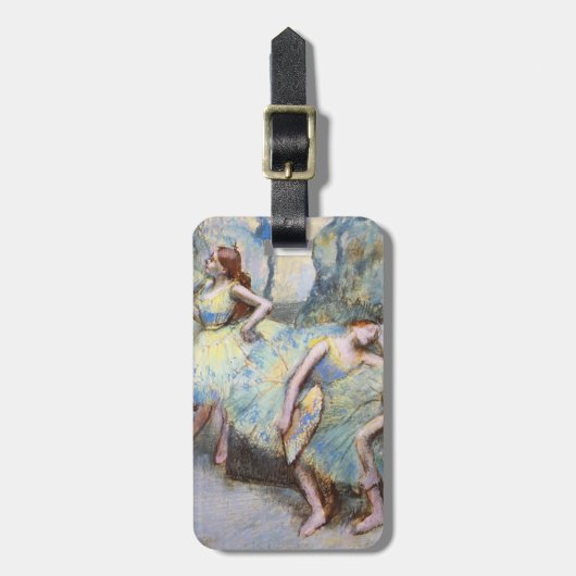 Étiquette À Bagage Danseuse de ballet Degas Dansers d'art Peinture (Devant Vertical)