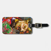 Étiquette À Bagage Danseuse du Festival d'Aisan (Devant horizontal)