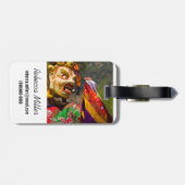 Étiquette À Bagage Danseuse du Festival d'Aisan (Dos horizontal)