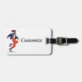 Étiquette À Bagage Danseuse Hip hop Thunder_Cove (Devant horizontal)