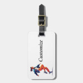 Étiquette À Bagage Danseuse Hip hop Thunder_Cove (Devant Vertical)