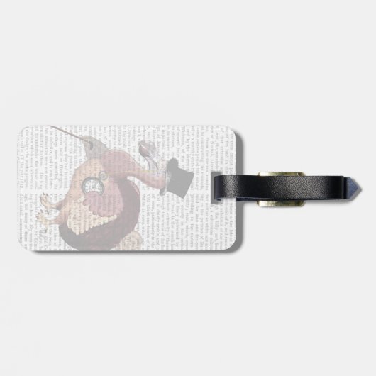 Étiquette À Bagage Dapper Dodo (Dos horizontal)