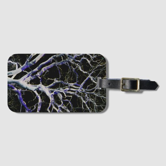 Étiquette À Bagage Dark Side 5 bc ltcna (Devant Horizontal)