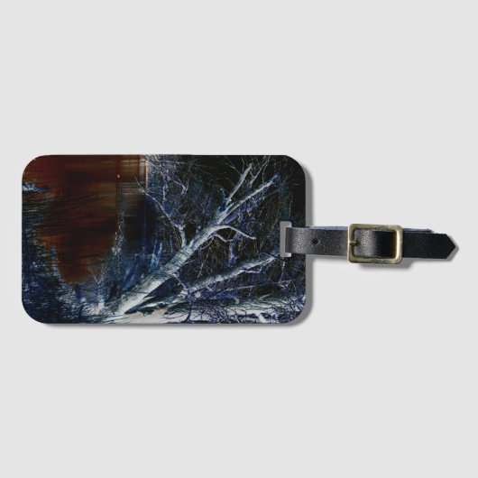 Étiquette À Bagage Dark Side 7 bc ltcna (Devant Horizontal)